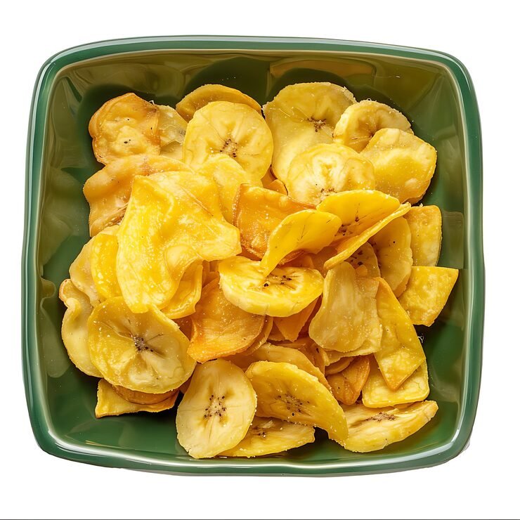 Chips de banane plantain nature 100g