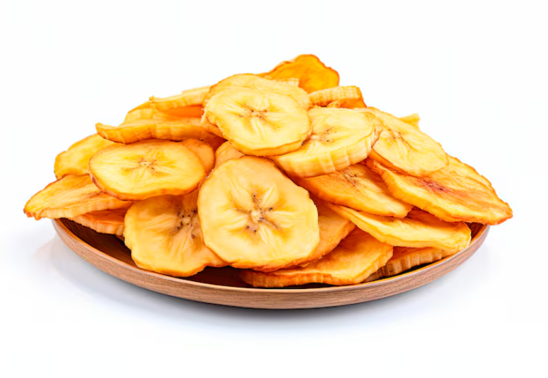 Chips de banane plantain format familial 500g